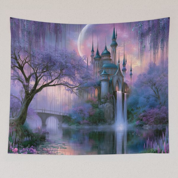 Item preview, Enchantment of the Wisteria Citadel designed and sold by bloorose.