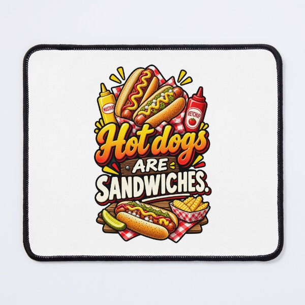 Item preview, Hot Dogs Are Sandwiches designed and sold by thebigleebowski.