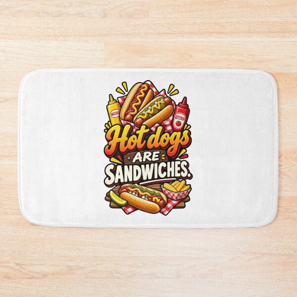 Item preview, Hot Dogs Are Sandwiches designed and sold by thebigleebowski.
