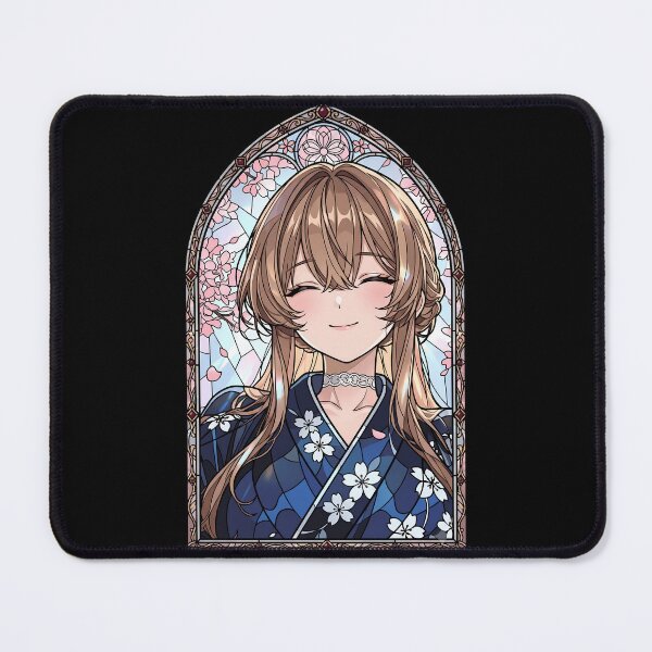 Item preview, Shouko Nishimiya A Silent Voice Sakura Kimono Stained Glass designed and sold by mildaclairmo.