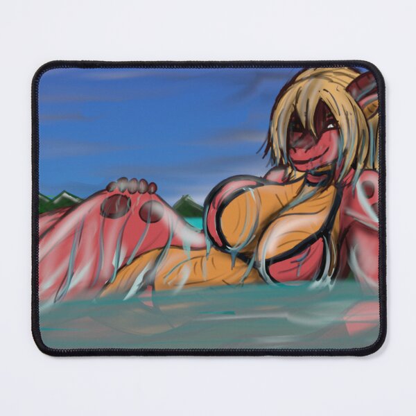 Item preview, Female Dragon Anthro on the Beach designed and sold by TreeEquine.