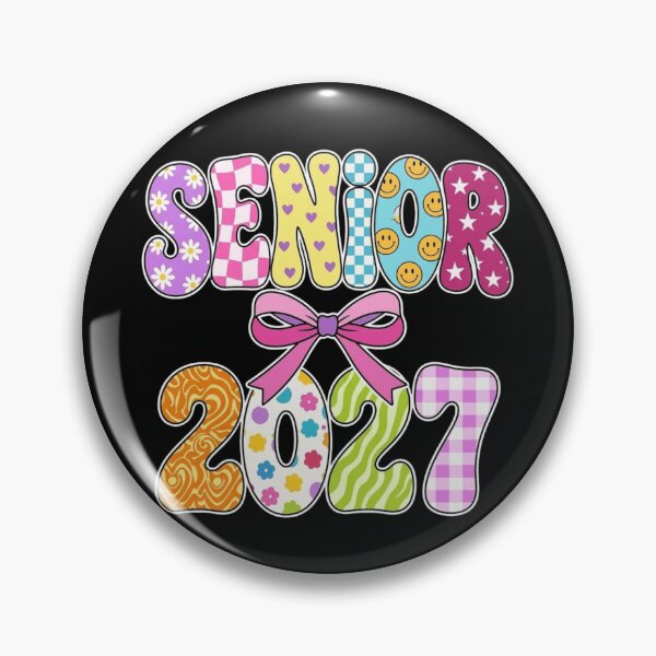 Item preview, Coquette Senior 2027 Pink Bow Retro Groovy Class Of 2027 designed and sold by haitrieuic96.
