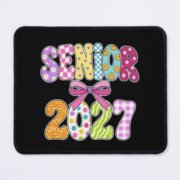 Item preview, Coquette Senior 2027 Pink Bow Retro Groovy Class Of 2027 designed and sold by haitrieuic96.