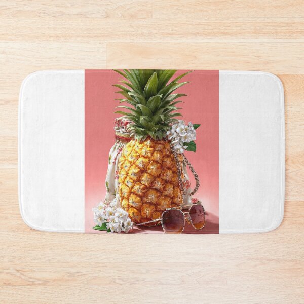 Item preview, Pineapple Tropical Fruits and Flowers designed and sold by Grafititee.