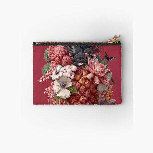 Item preview, Pineapple Tropical Fruits and Flowers designed and sold by Grafititee.