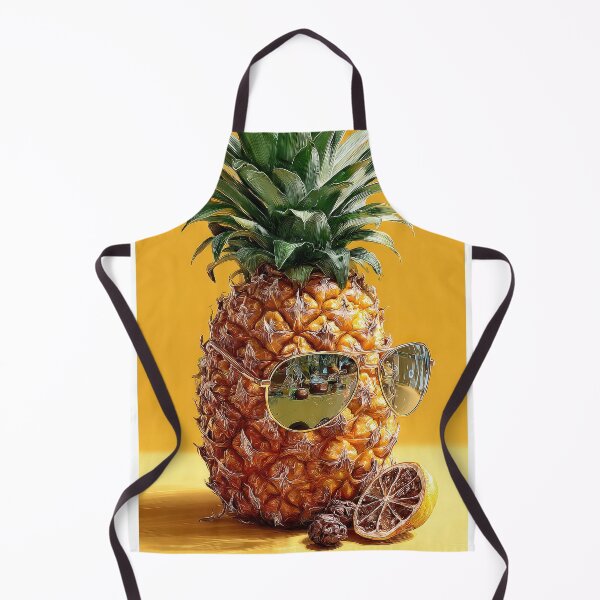 Item preview, Pineapple Tropical Fruits and Flowers designed and sold by Grafititee.