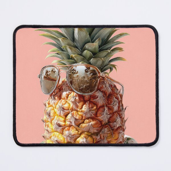 Item preview, Pineapple Tropical Fruits and Flowers designed and sold by Grafititee.