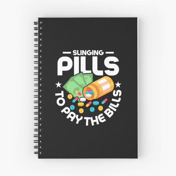 Item preview, Slinging Pills To Pay The Bills Funny Medication Money designed and sold by benoitdaviau.