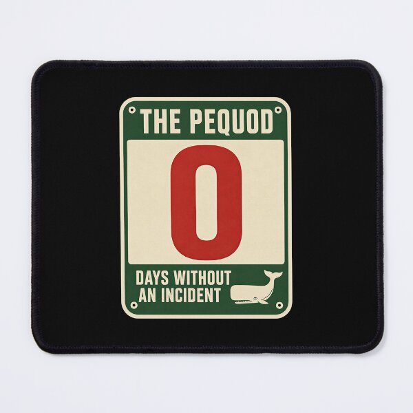 Item preview, Moby Dick Pequod Incident Counter - Zero Days designed and sold by Fenay Designs.