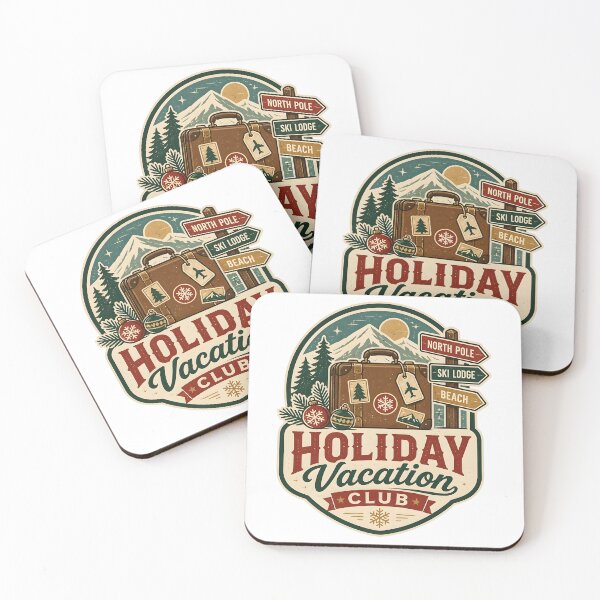 Item preview, Holiday Vacation Club Vintage Christmas Vacation Travel Gift designed and sold by KristenosNehk.