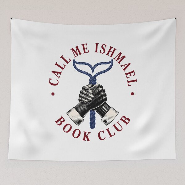 Item preview, Moby Dick Call Me Ishmael Book Club - Bound by the Tale designed and sold by Fenay Designs.