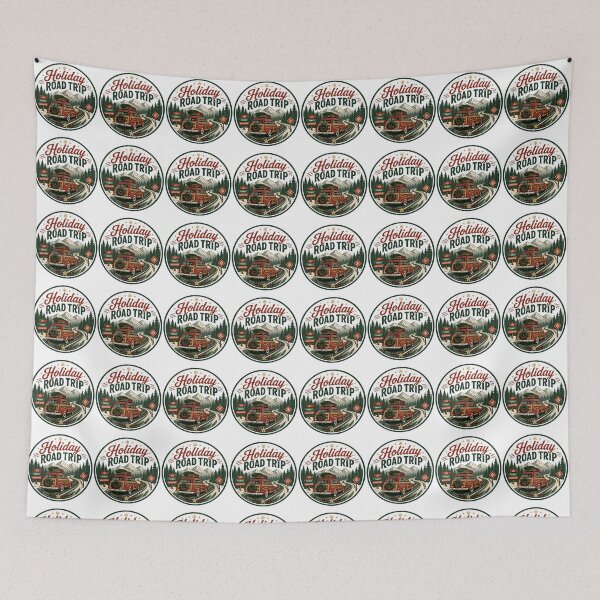 Item preview, Holiday Road Trip Vintage Christmas Vacation Travel Gift designed and sold by KristenosNehk.