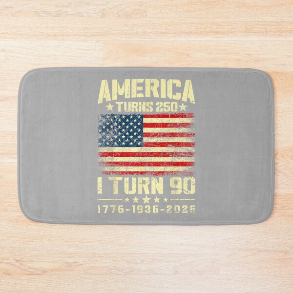 Item preview, America Turns 250 I Turn 90 250th Anniversary 90th Birthday designed and sold by ArleneRowe.