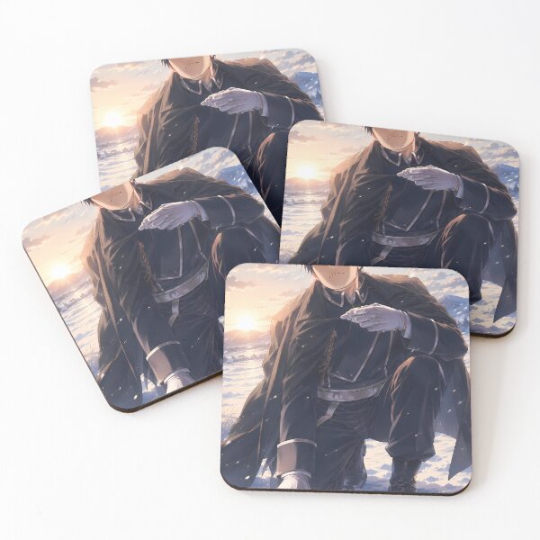 Item preview, Roy Mustang Fullmetal Alchemist Winter Field Resolve designed and sold by mildaclairmo.
