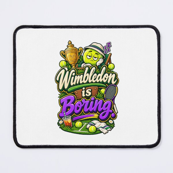Aperçu de l'œuvre Wimbledon est ennuyeux créée et vendue par thebigleebowski.