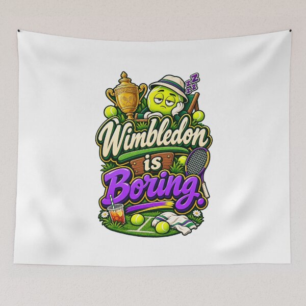 Item preview, Wimbledon es aburrido designed and sold by thebigleebowski.