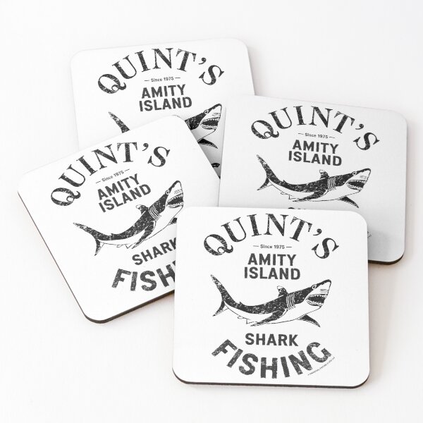 Item preview, Black and White Shark Fishing Adventure designed and sold by ZadKhan.
