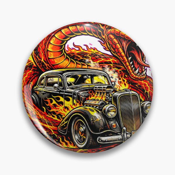 Item preview, WWA-Scorched Serpent designed and sold by WeirdWheeledArt.