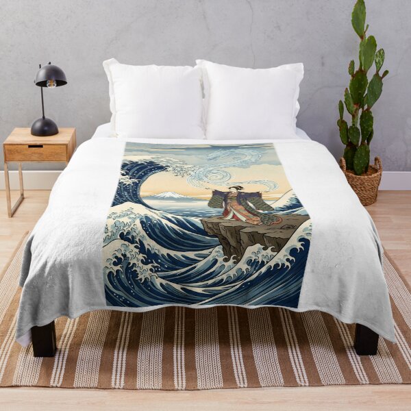 Item preview, The Great Wave Princess: Summoning the Water Dragon designed and sold by TokyoUkiyoHouse.