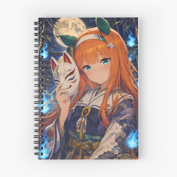 Item preview, Silence Suzuka Uma Musume Kitsune Moon Spirit designed and sold by mildaclairmo.