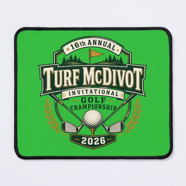 Item preview, Turf McDivot Golf Championship designed and sold by GonePlatinum.