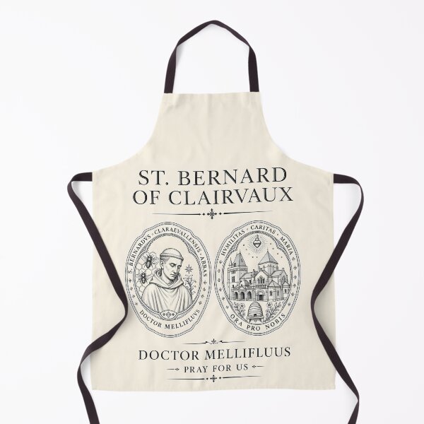 Item preview, St. Bernard of Clairvaux Icon – Doctor Mellifluus Catholic Art designed and sold by John-NW-Shop.