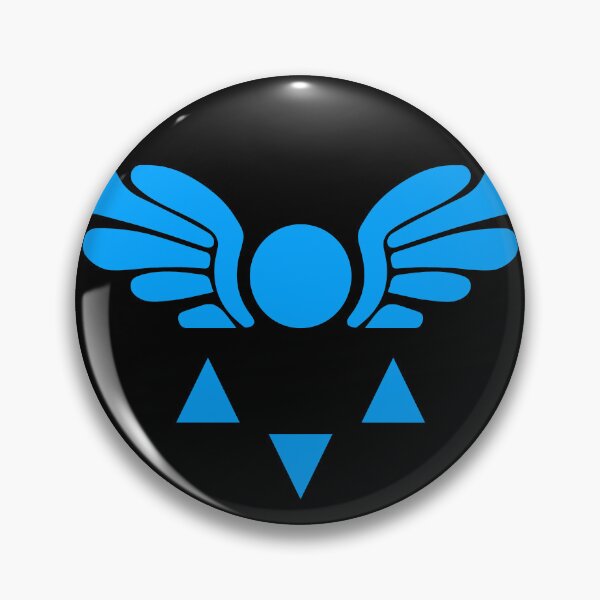 Item preview, Undertale Deltarune Blue Rune Symbol designed and sold by ChaoticArtandDesign.