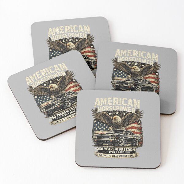 Item preview, American Horsepower 250 Years of Freedom Muscle Car designed and sold by ArleneRowe.
