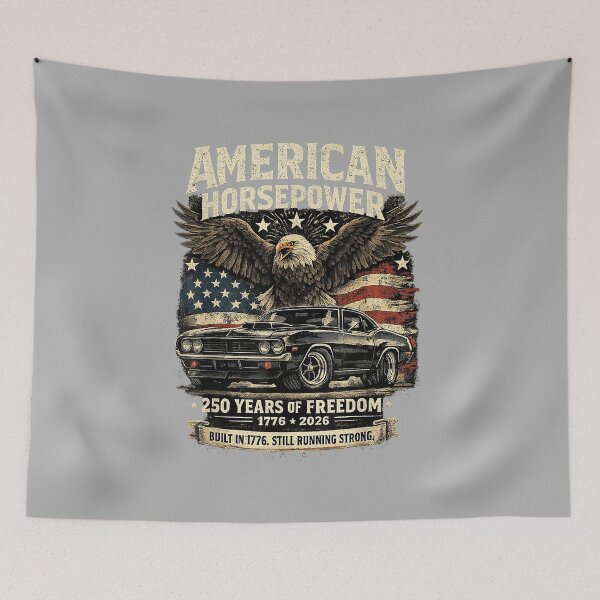 Item preview, American Horsepower 250 Years of Freedom Muscle Car designed and sold by ArleneRowe.