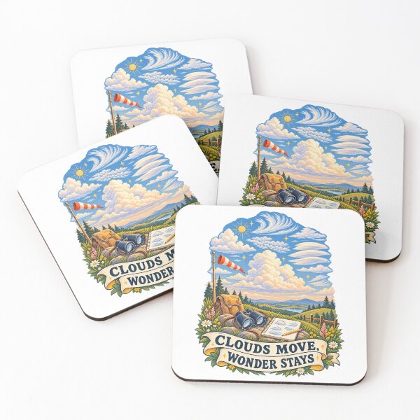 Item preview, Clouds Move Wonder Stays Cloud Watching Art designed and sold by CheerfulNest.