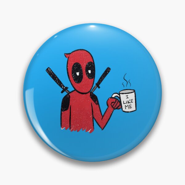 Item preview, Deadpool I Like Me Coffee Mug Fan Art  Marvel Funny Chibi Cute designed and sold by SilverBaboon.