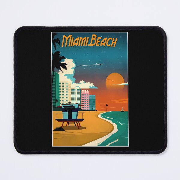 Item preview, Ocean Sunset Beach Lifeguard Tower designed and sold by TheCreato.
