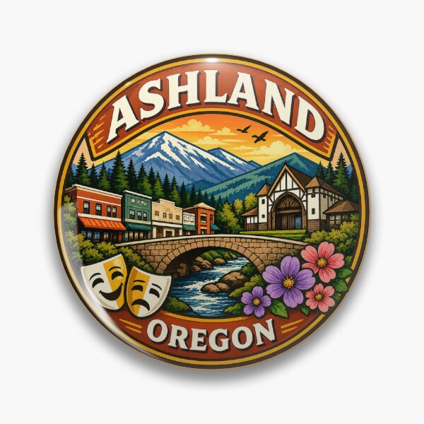 Item preview, Ashland, Oregon designed and sold by Myra365Art.