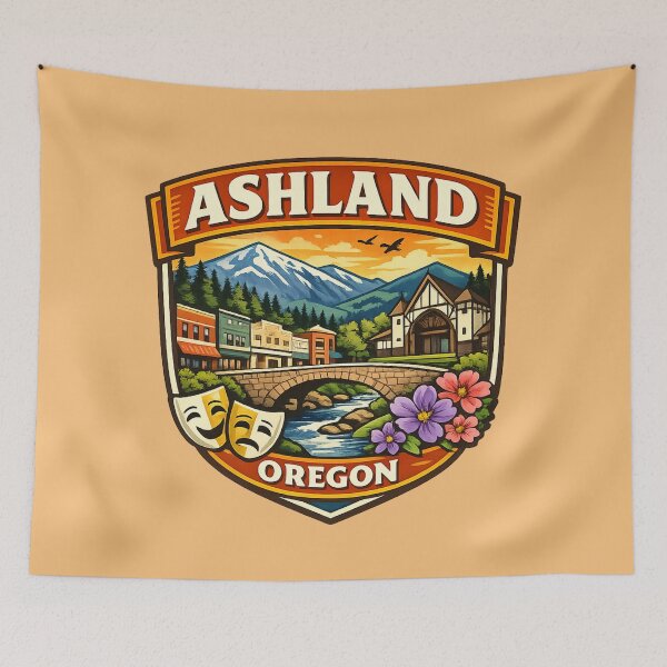 Item preview, Ashland, Oregon designed and sold by Myra365Art.