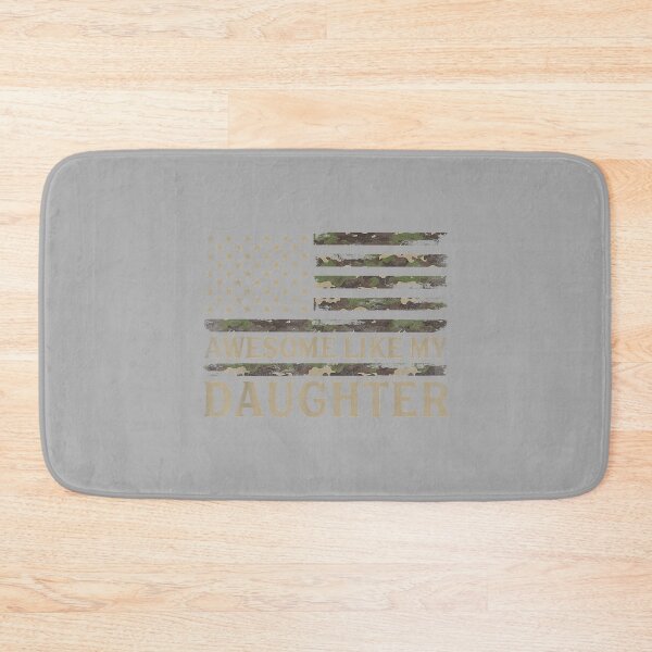 Item preview, Awesome Like My Daughter Camo USA Flag Fathers Day Patriot designed and sold by ArleneRowe.