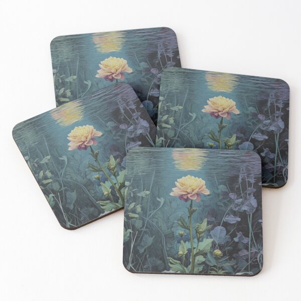 Item preview, Underwater Flower Garden – Moody Botanical Art designed and sold by GSizzle1.