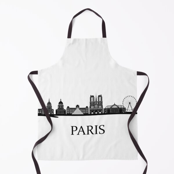 Item preview, Paris Skyline Black Minimalist France Poster designed and sold by larbimalki.