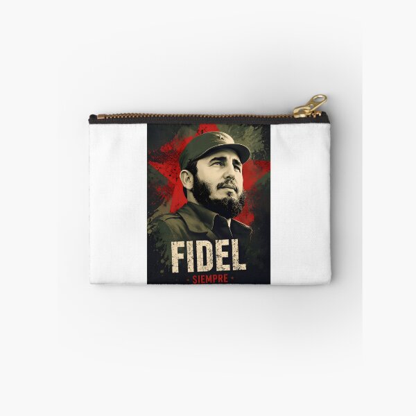 Item preview, Fidel Castro Revolutionary Poster – Cuban Revolution Vintage Military Portrait designed and sold by alexcorporation.