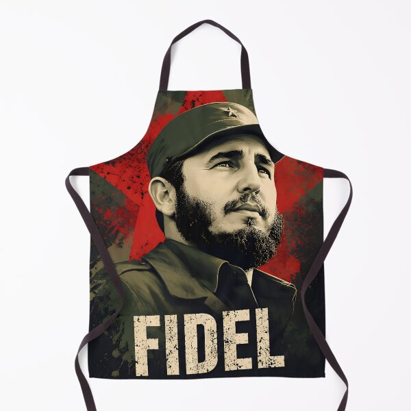 Item preview, Fidel Castro Revolutionary Poster – Cuban Revolution Vintage Military Portrait designed and sold by alexcorporation.