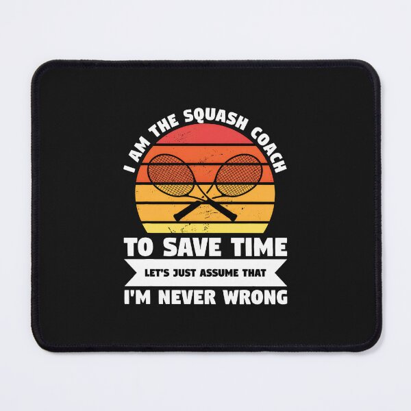Item preview, 1......Squash Coach Retro Sunset Humorous Saying designed and sold by haegerborra.