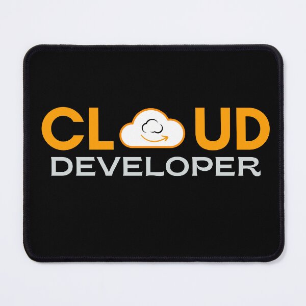 Item preview, Cloud Developer Design | AWS colors | Stickers, T-Shirts, Mugs, Backpacks, Pins, Notebooks & More designed and sold by I am Certified Designs.