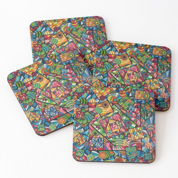 Item preview, Hexagonal Makino Milling Machine Tessellation Design designed and sold by Serenataclouds.