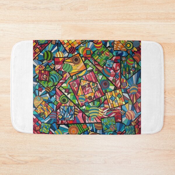 Item preview, Hexagonal Makino Milling Machine Tessellation Design designed and sold by Serenataclouds.