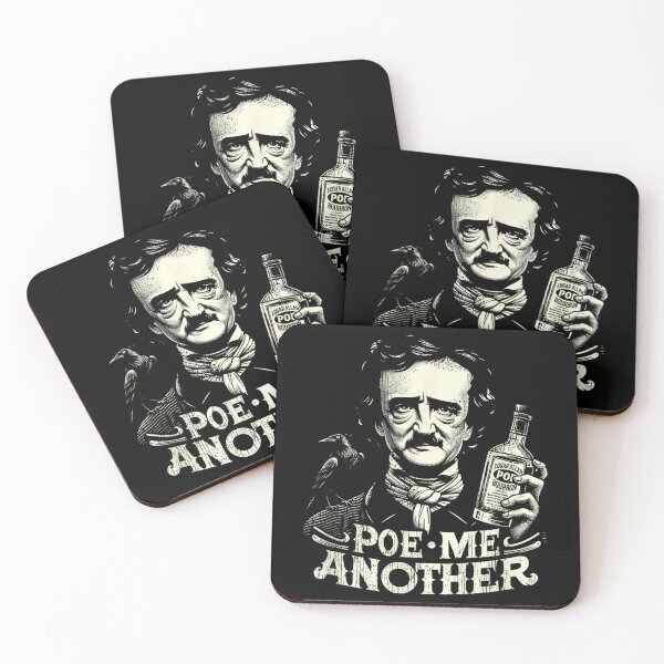 Item preview, Edgar Allen Poe Poe Me Another designed and sold by Foxintheloart.