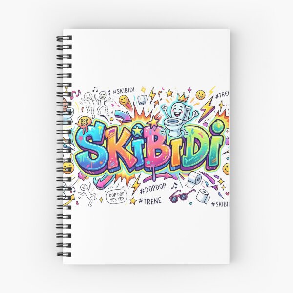 Item preview, Vibrant Skibidi Toilet Graffiti Street Art designed and sold by Angela Wolowitz.