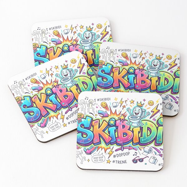 Item preview, Vibrant Skibidi Toilet Graffiti Street Art designed and sold by Angela Wolowitz.
