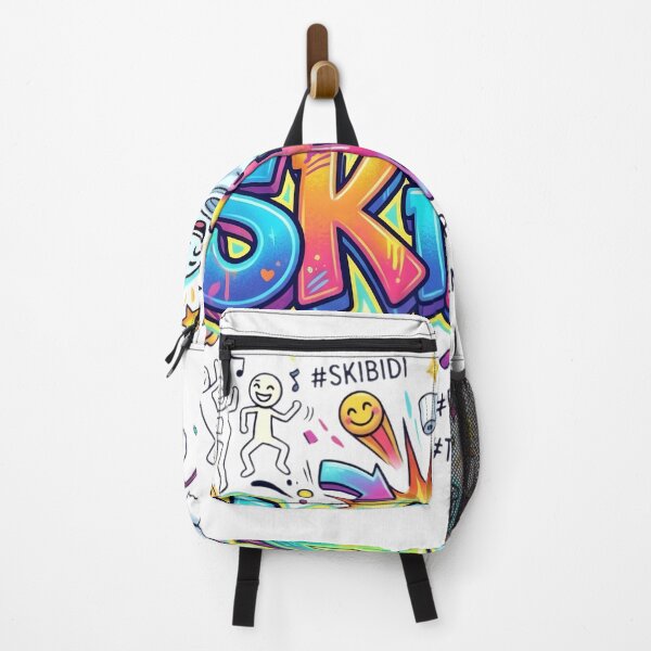 Item preview, Vibrantes grafitis en los baños de Skibidi. Arte callejero. designed and sold by Angela Wolowitz.