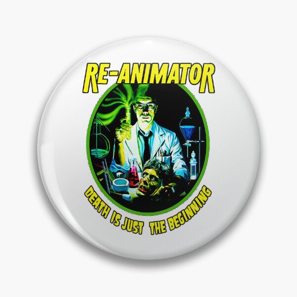Item preview, Re-Animator Herbert West Classic 80s Horror Movie Poster designed and sold by StuartMooreArt.