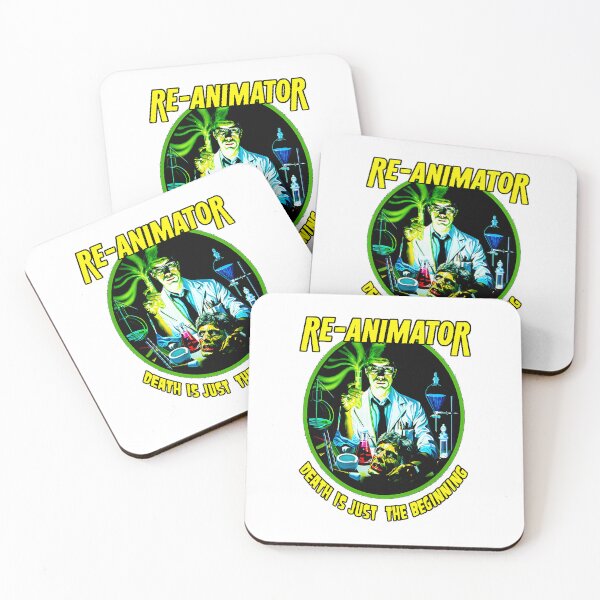 Item preview, Re-Animator Herbert West Classic 80s Horror Movie Poster designed and sold by StuartMooreArt.