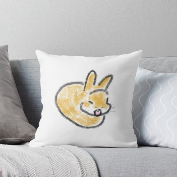 Item preview, Cute Sleeping Golden Baby Rabbit designed and sold by raun.draw.